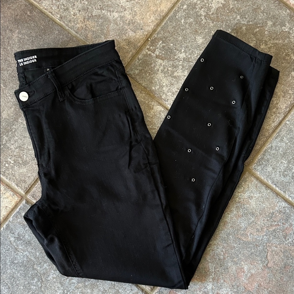 Skinny Jeans with Rivet Details
